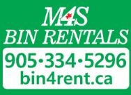 M 4 S BIN RENTALS